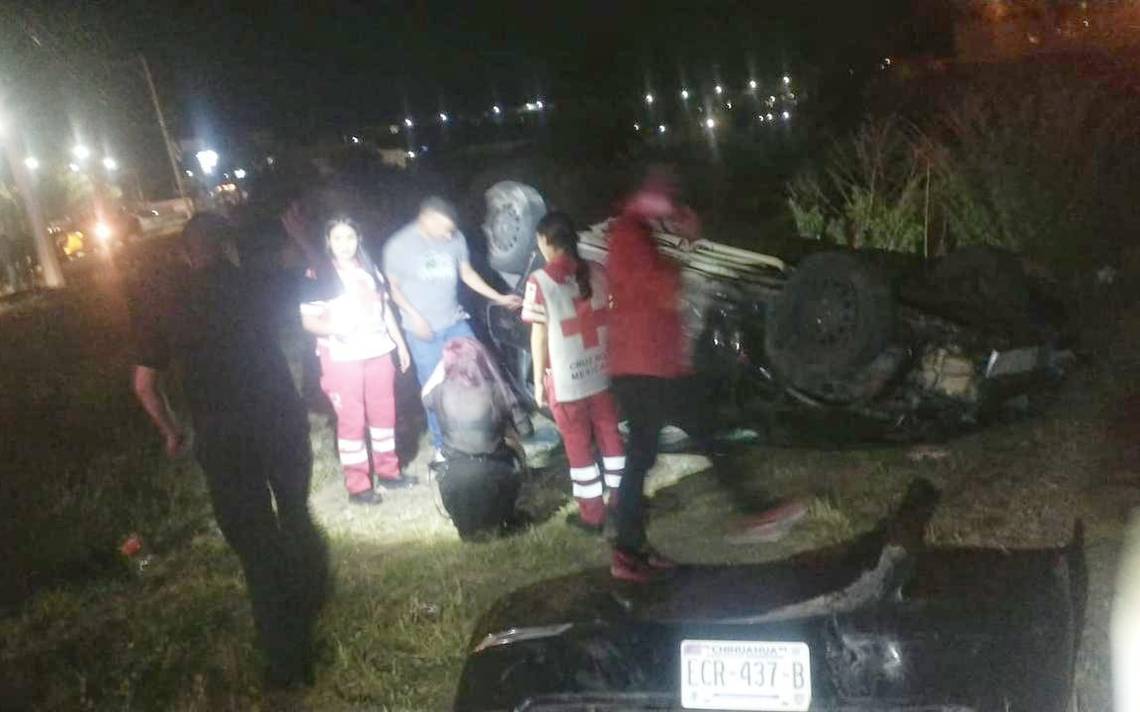 Pierde El Control Del Volante Y Vuelca En La Niños Héroes El Sol De Parral Noticias Locales 9276